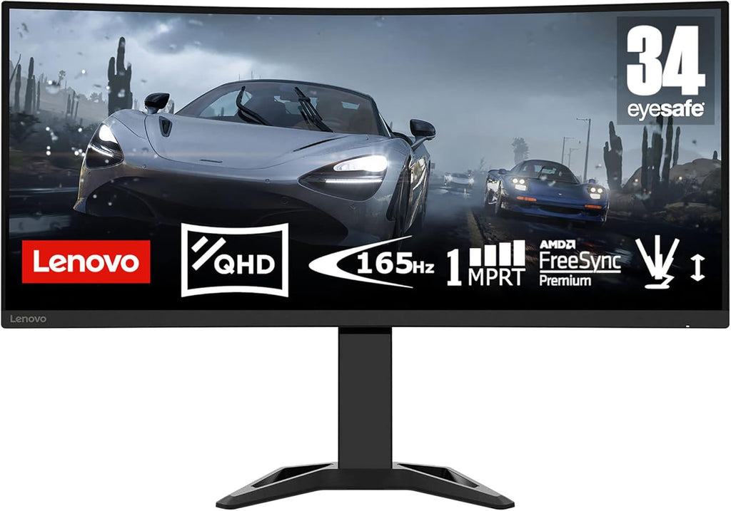 ECRAN LENOVO 34" INCURVE , GAMING, DISPLAY g34w-30