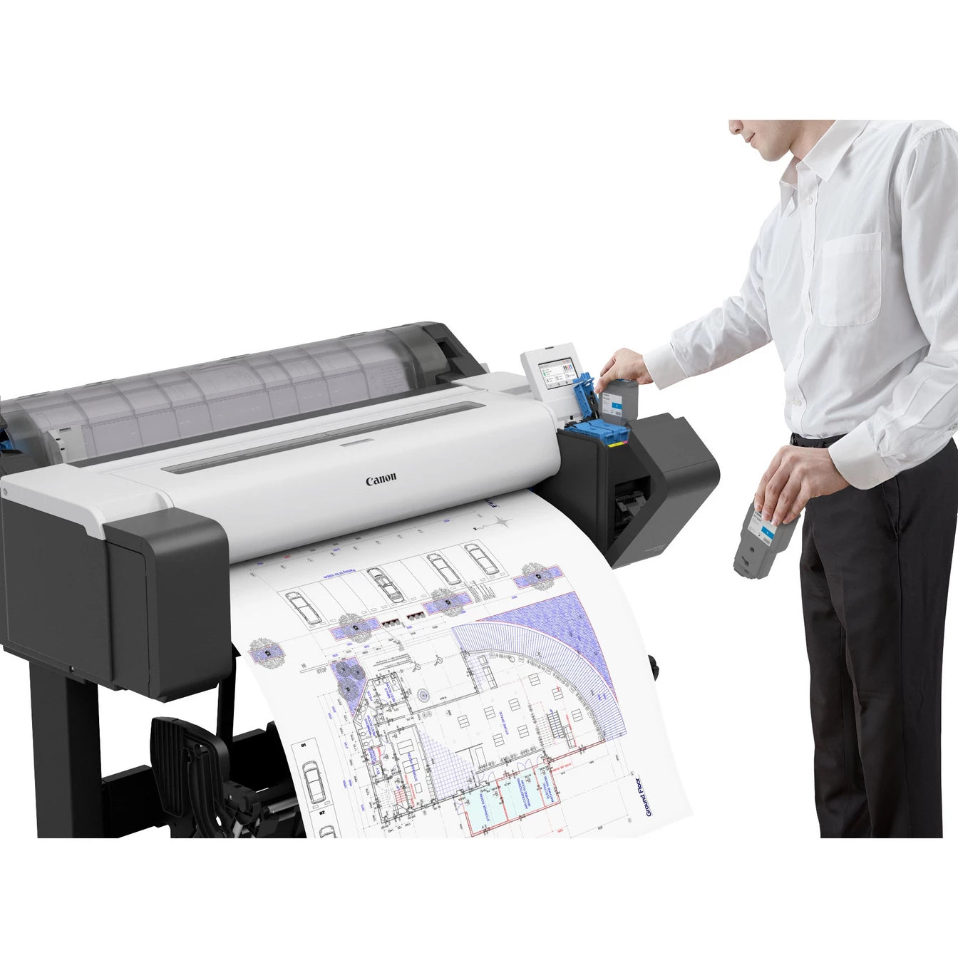 IMPRIMANTE Traceur CANON PROGRAF DesignJet TM-350 36 pouces Grand Format SANS FILS